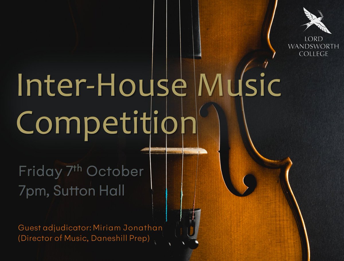 LWC_MusicDept's tweet photo. We are very much looking for to relaunching our Inter-House Music Competition next Friday! We are delighted to welcome Miriam Jonathan, Director of Music at Daneshill Prep, as our adjudicator for the event. #LWCmusic #LWCtalent #LWCboarding https://t.co/WZhDSTJQxf