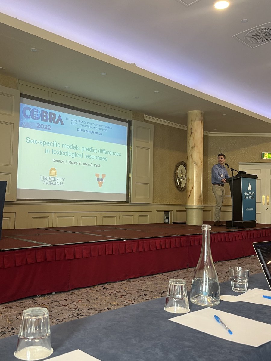 papinsysbio's tweet photo. First scientific talk by Connor Moore. Way to go Connor!! #COBRAcon2022 https://t.co/8UYSpF6uo8