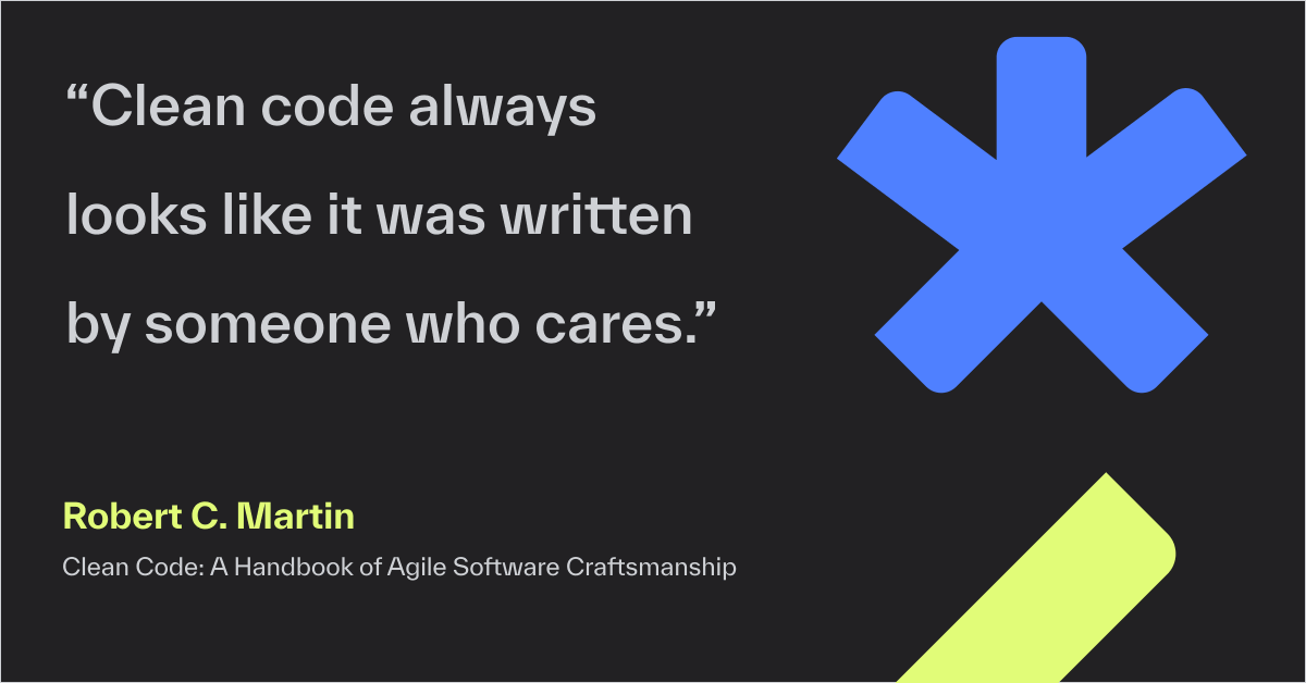 EVoitiz's tweet photo. Code is clean if it can be understood easily by everyone on the team. It can be read and enhanced by anyone. With understandability comes #readability, #changeability, #extensibility & maintainability. Uncle Bob our hero! Find out how to ship cleaner code: https://t.co/dX0qiVN1EK https://t.co/wi7hTM2Igy