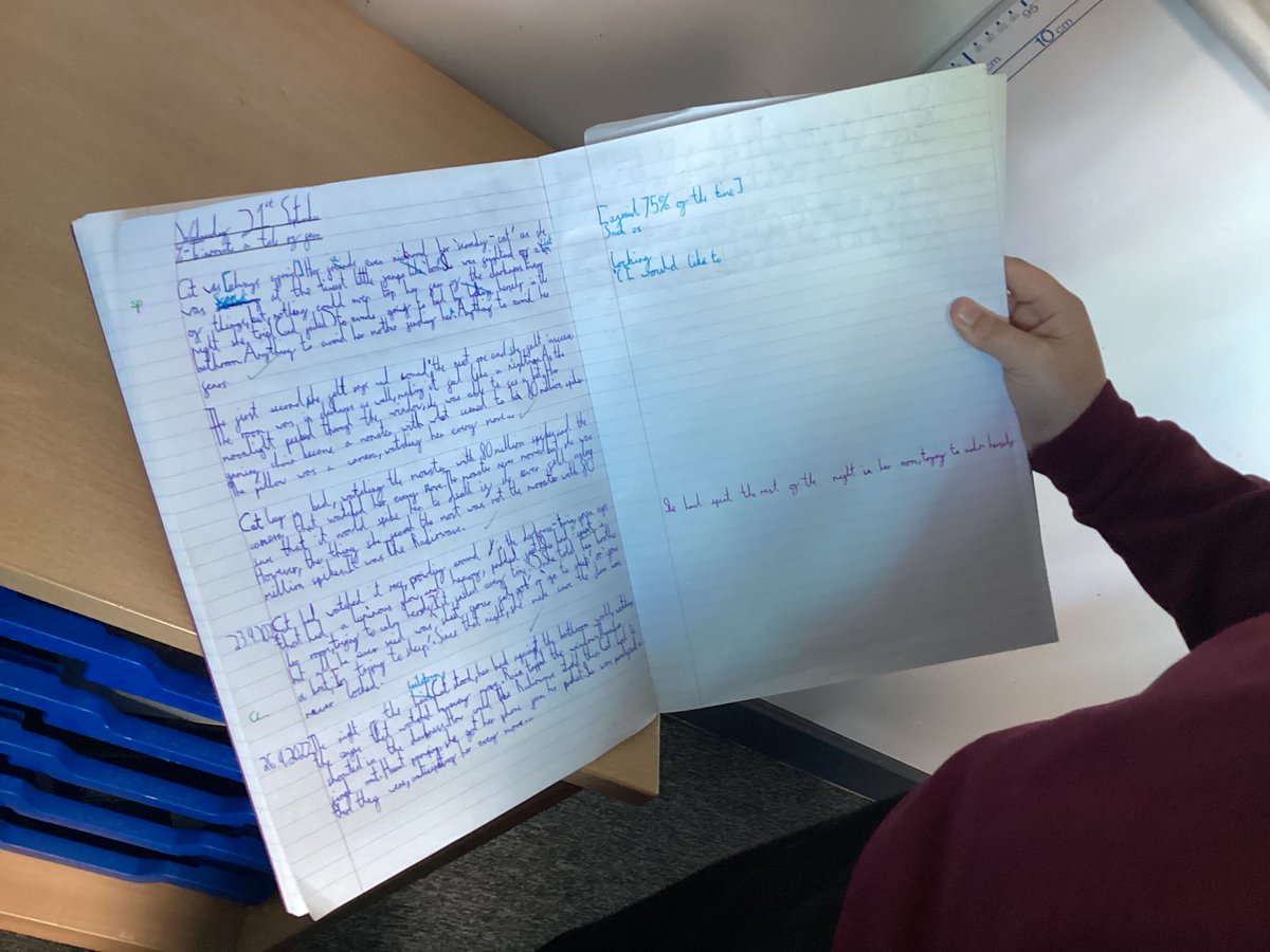 We are so proud of of children, who have written wonderfully spooky suspense stories this week. Their editing skills really helped to increase the tension <a href="/Talk4Writing/">Talk for Writing</a> <a href="/LeicsEducation/">Leicestershire Education Effectiveness</a>