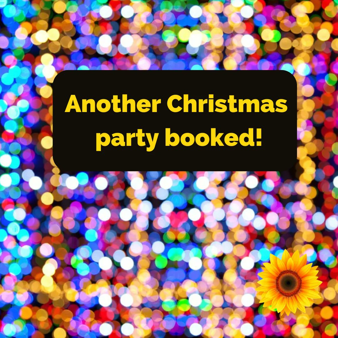 Finding venues for clients is such satisfying work, and when it's for a #Christmas party, it's even more special 🎄
We've just finalised another corporate #Christmas #venuefind. If you haven't secured your Christmas venue yet, get in touch with us! 
#SunflowerEventTeam 🌻