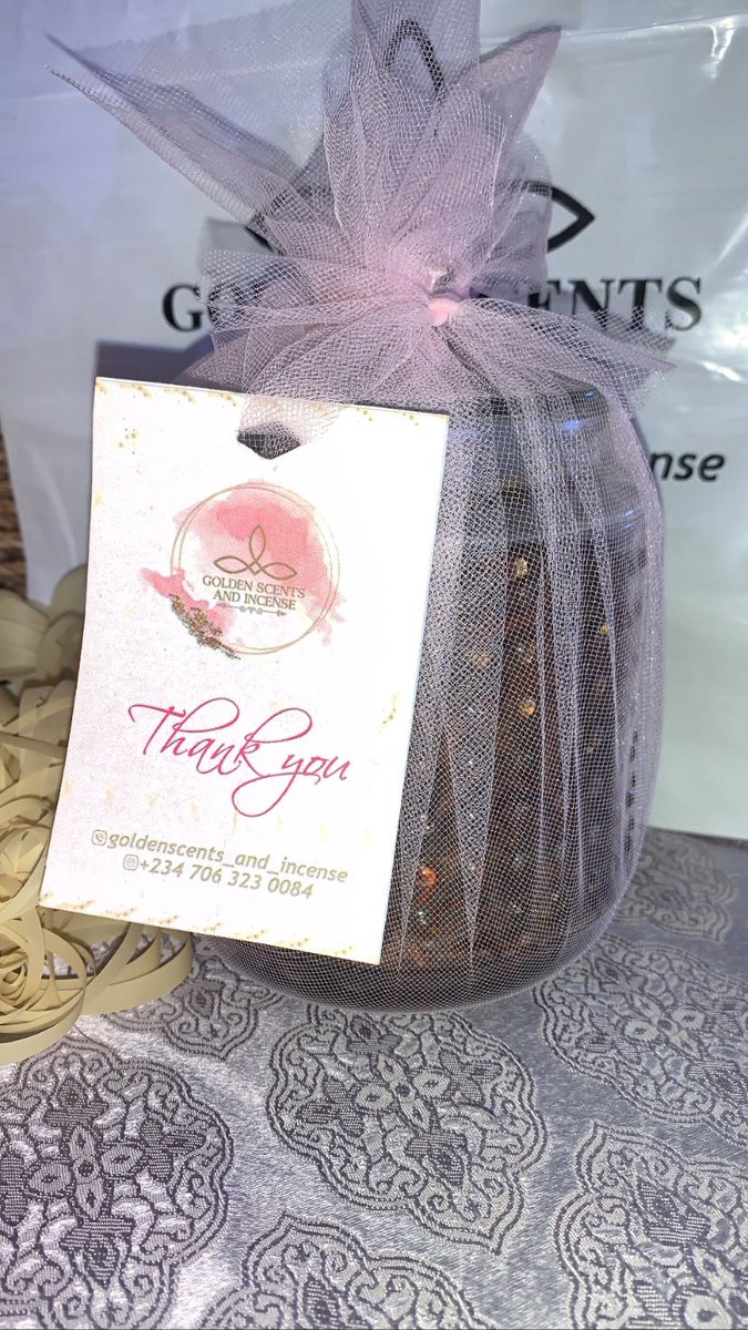 incense_and's tweet photo. Bridal grade incense (can be used by anyone, it just lasts really long after burning)
Super high quality 
NGN 10,000 per jar!
Nationwide delivery 🚚 https://t.co/DKZ8BLymc2