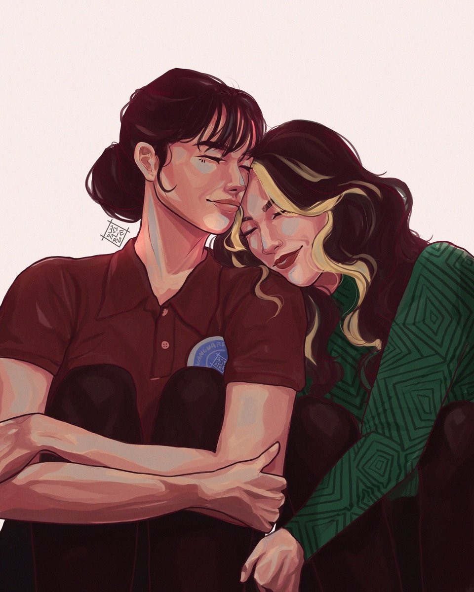 「nandito lang ako, regina. #darlentina 」|jannel のイラスト