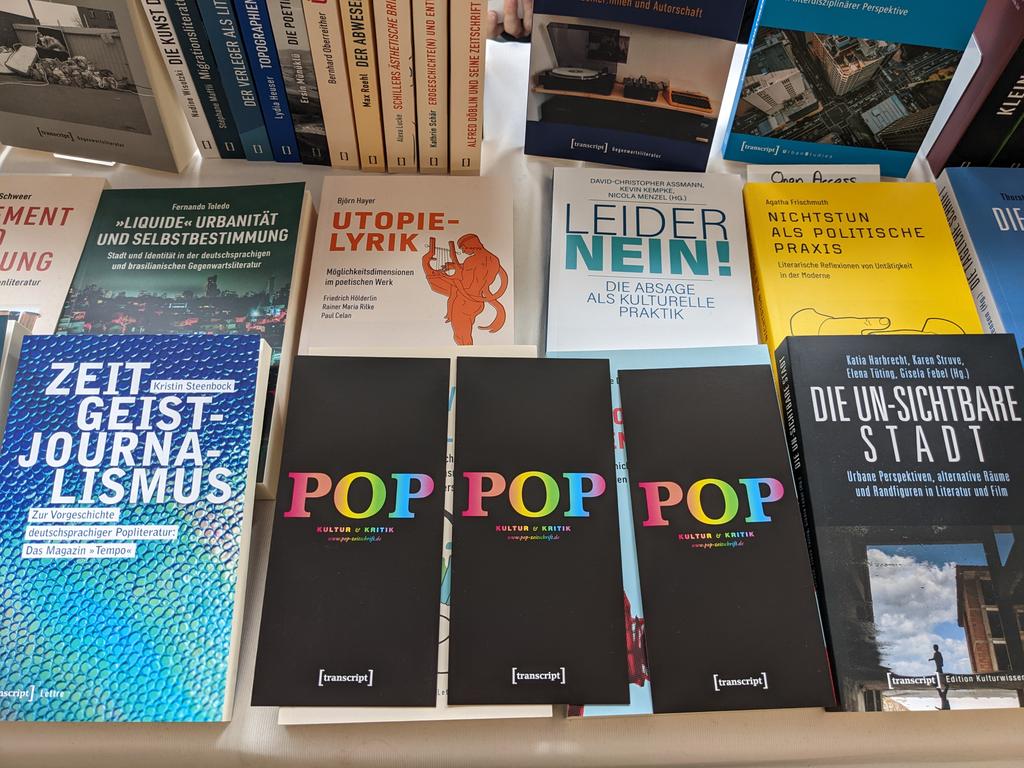 sfb1472's tweet photo. POP auf dem #Germanistentag https://t.co/eKo0M0F16q