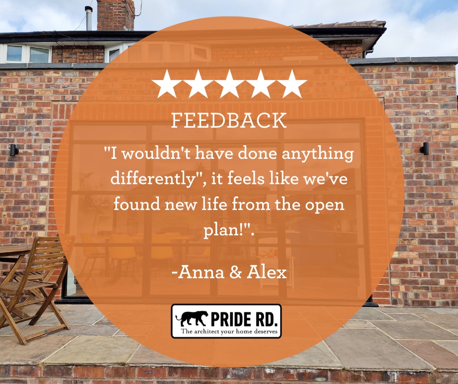 architectMagda's tweet photo. Following a recent project, here’s what a client had to say about the hard work put in by us here at Pride Road! It’s lovely to get feedback from happy clients! https://t.co/BkRWGkf0Wz