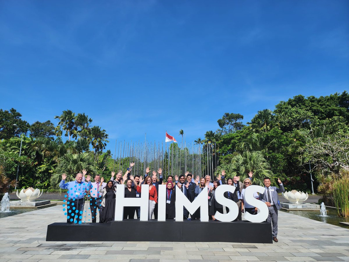 HIMSS's tweet photo. Having had no in-person event for the past two years, it’s been an amazing two days of meeting and reconnecting with new and familiar faces, and having fruitful conversations to #reimaginehealth. Thank you for making the #HIMSS22APAC experience a truly memorable one! ❤️ https://t.co/6HcURdex3d