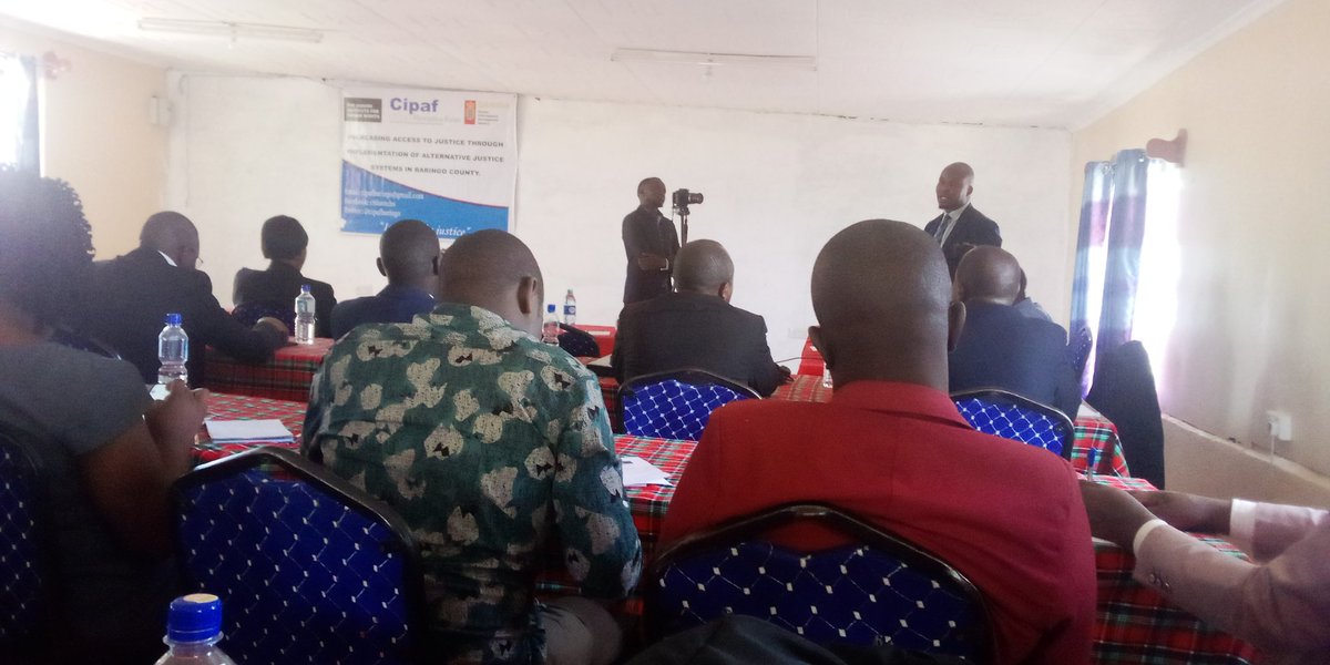 cipafbaringo's tweet photo. Today we held an inception meeting with stakeholders on project dubbed increasing access to justice through AJS in Baringo https://t.co/QpYzhOwxhF