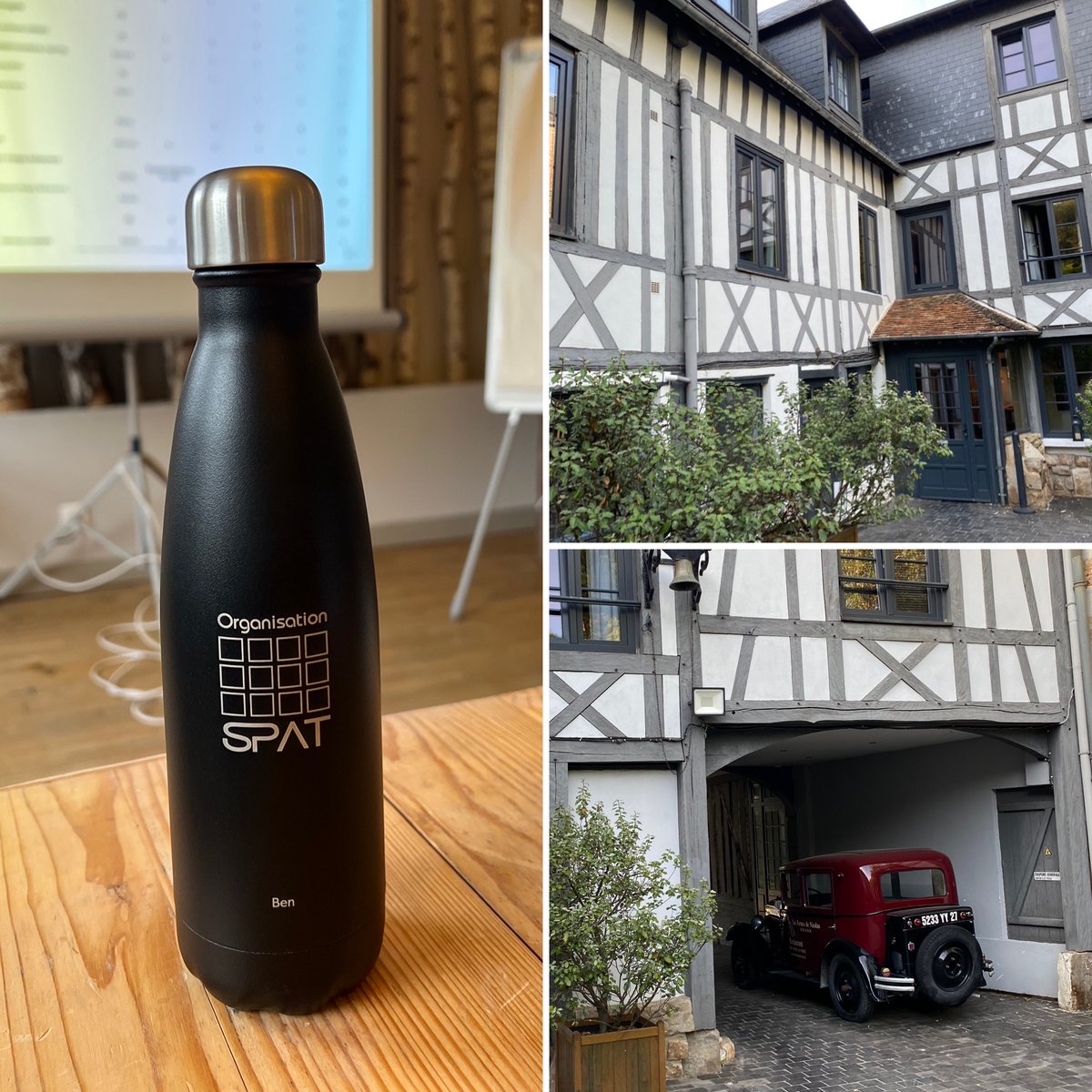 GroupeSpat's tweet photo. La team SPAT a fait son séminaire de rentrée !
2 jours de brainstorming sur les succès à venir ENSEMBLE.
#spat #groupespat #teamspat #ensemble #brainstorming #organisation #salon #congrès #projets #motivation #normandie  @LaLicorneHtelSp  @GazetteSalons @Strategies @CB_News https://t.co/dpIuIrSYZa