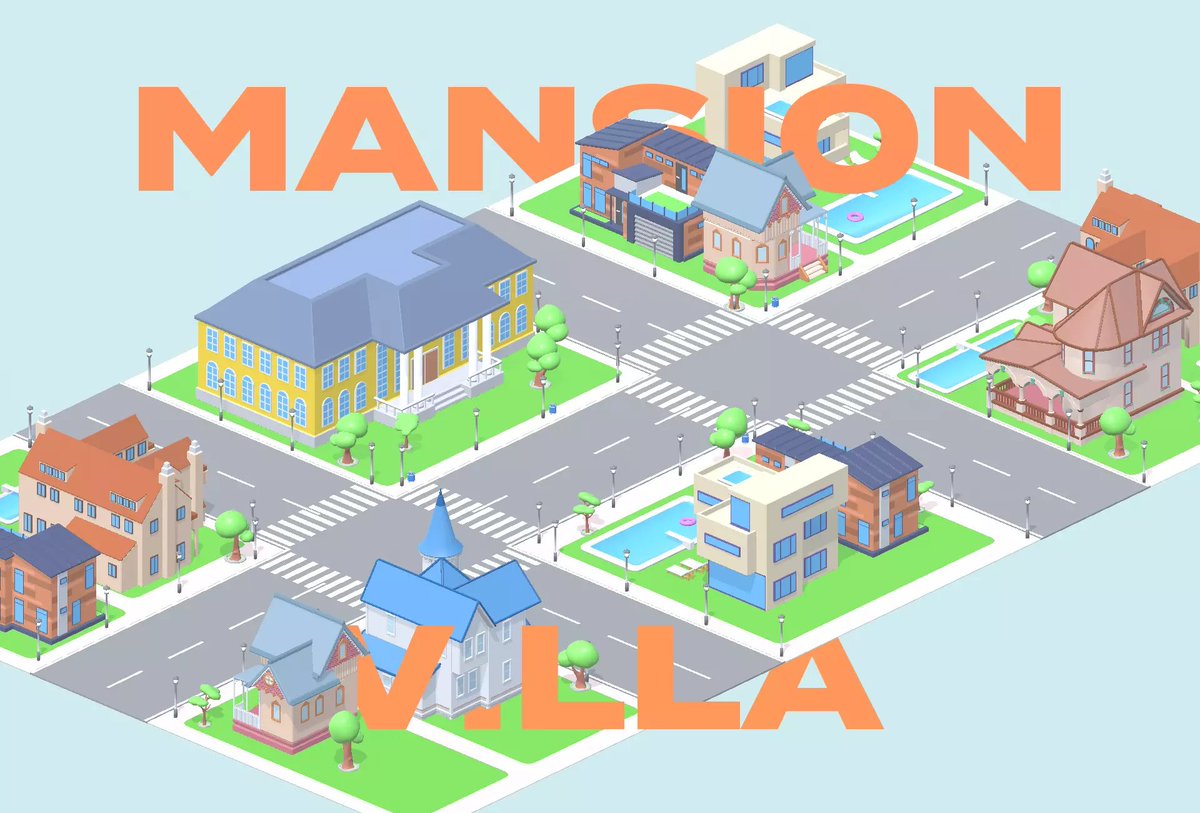 Low Poly: Mansion &amp; Villa Pack for Hypercasual and Casual mobile games is live on Unity Asset Store!

assetstore.unity.com/packages/3d/en…