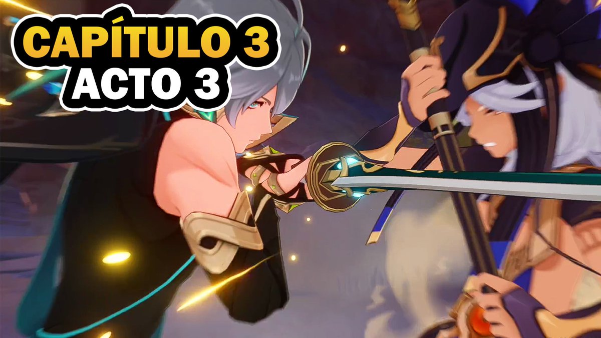KonatoChannel's tweet photo. ✨CAPITULO 3 ACTO 3 CINEMATICA HD (JP: SUB ESPAÑOL) QUIMERAS, ILUSIONES Y ENGAÑOS
👉https://t.co/R6Y0WF8q4E

#Sumeru #genshin #GenshinImpact 
#Kusanali #dendro #Tighnari #Ayaka #Venti #collei #dendroculus #Nilou #Cyno #Nahida #Tignari #Dehya #candace #Layla #Alhacen https://t.co/dWiXpmCW8I
