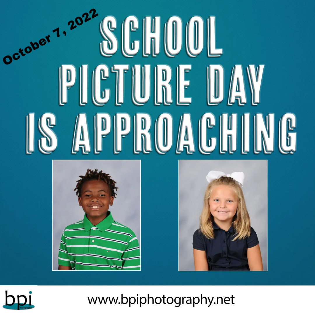 REES_Eagles's tweet photo. Greetings Eagle Nation Parents,
Picture Day is coming October 7, 2022. Remember to dress your scholar in their best attire for Fall pictures. https://t.co/fCtvYH6iW6