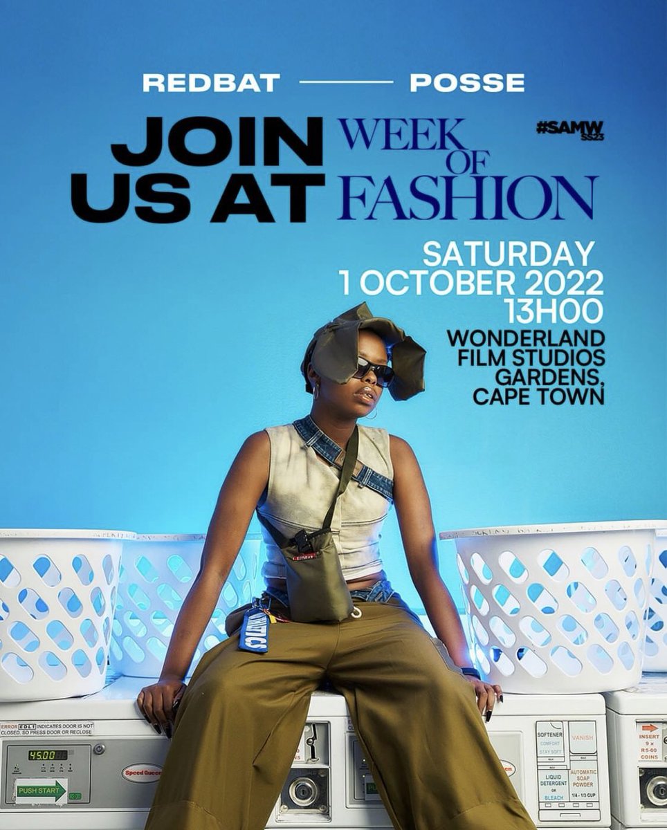phutistyles's tweet photo. If youβre in CPT this Saturday, hereβs a chance to see my garments πat #SAMW23 RSVP for tickets! Redbat @sportsceneSA https://t.co/L1BIMTh2n4