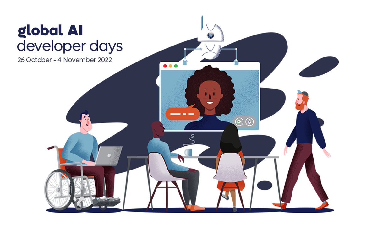 GaibSpain's tweet photo. 📢 Ey! No olvides que HOY A LAS 20:30H SE ABRE EL REGISTRO de entradas para el Developers Days del 3-Nov en las oficinas de @MicrosoftES, reserva la tuya antes de que se agoten!! 🏃‍♂️💨

Entradas 👉 https://t.co/EKbB8yZgvu 

#Microsoft #AI #Azure #Event #Madrid #GlobalAICommunity https://t.co/7t1tQU6xdv