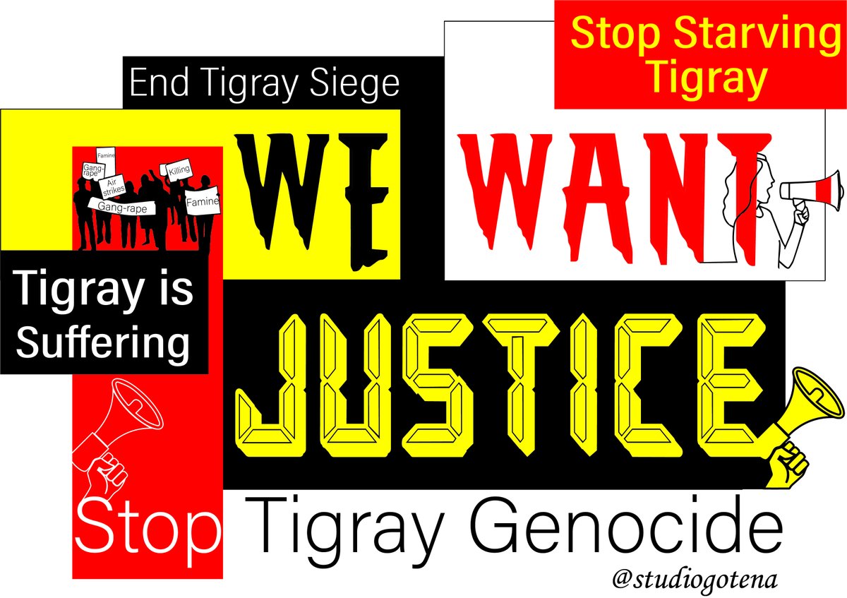 At this critical time, we the people of Tigray desperately call on the international community to take swift action to save millions of people in Tigray from death, before it reaches an irreversible level. 
@SecBlinken @UN @JosepBorrell @POTUS
@UNGeneva @PowerUSAID #EndTigraySieg