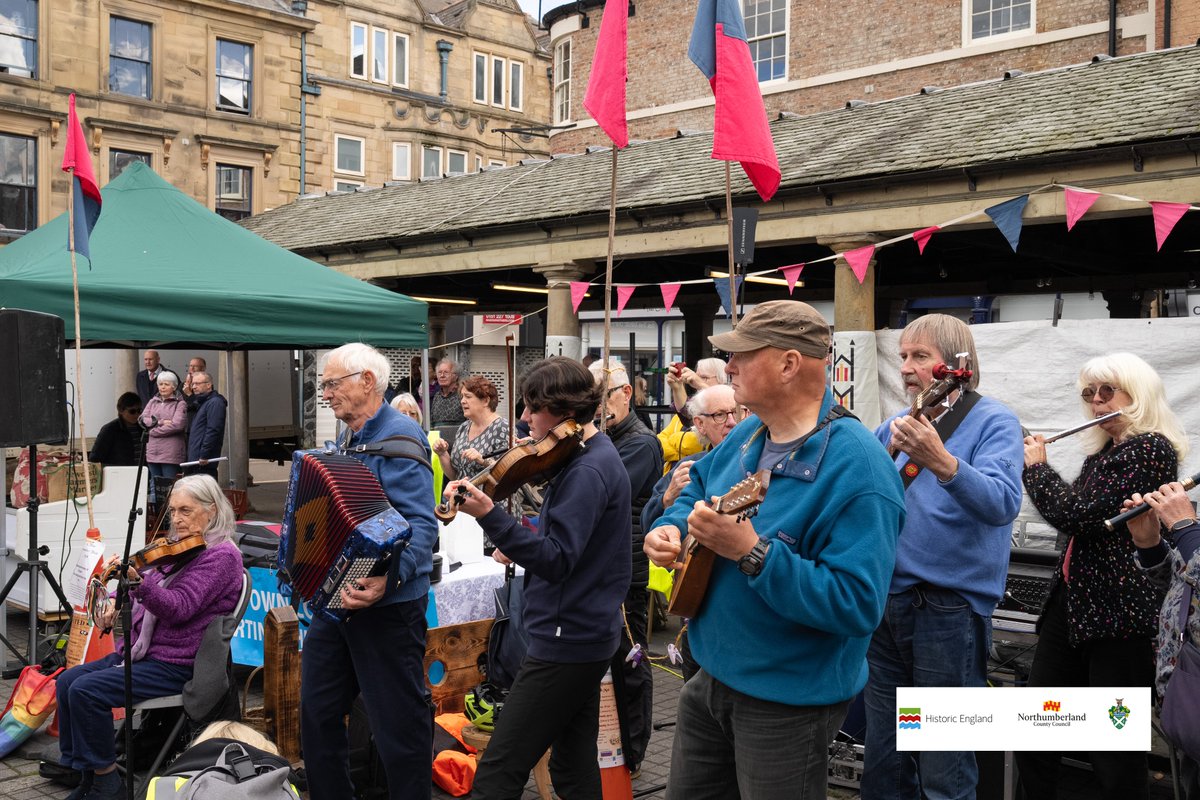 HexhamTown's tweet image. We had an amazing day on Saturday at the Time Travellers' Flash Mob. Thank you to all who took part and to all who supported us! More photos to follow...