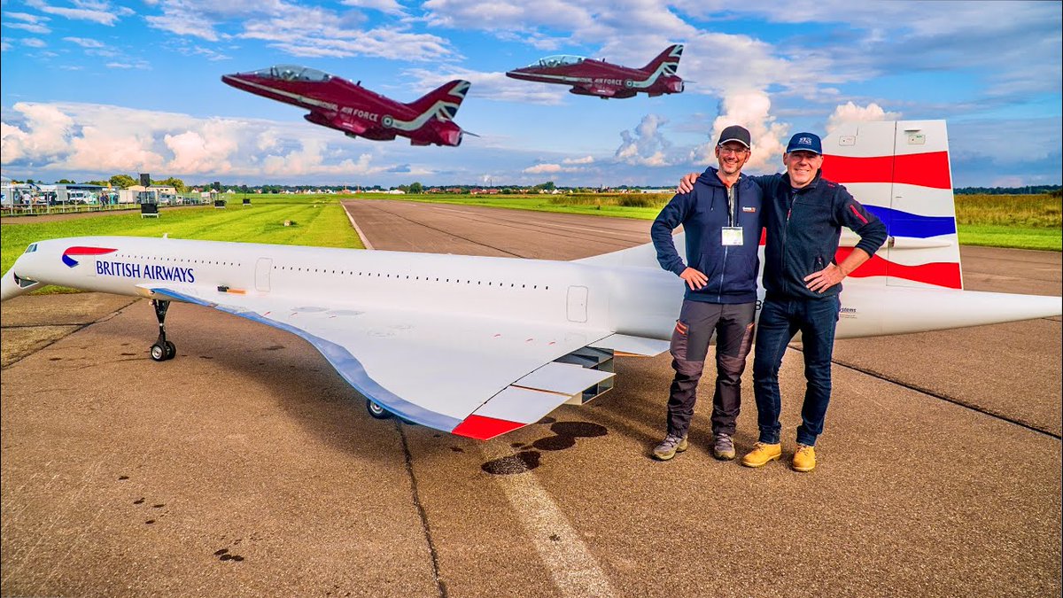 NEW RC-VLOGGER.COM -->Giant 149 kg RC Concorde | Largest RC Plane of the World in Formation Flight with two BAE Hawks
Giant 149 kg RC Concorde | Largest RC Plane of the World in Formation Flight with two BAE Hawks  #BAEHawks #biggestrcjet

rc-vlogger.com/video/giant-14…