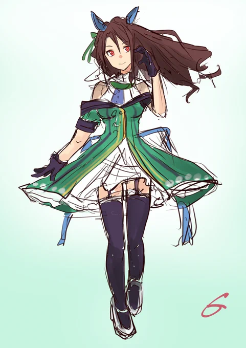 顔が可愛く描けているとそれっぽく見えるし、キャラクターが既に認知されているから、色を間違えなければ脳内で補正されて「描けてる」っぽく見える実験。 