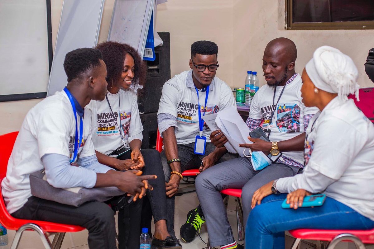 The first day of a three-day hackathon to promote innovative and creative concepts in mining communities. At the Sensi Tech Innovation hub, there were representatives from <a href="/IFCAfrica/">IFC Africa</a>  <a href="/WorldBankAfrica/">World Bank Africa</a> <a href="/BHPFoundation/">BHP Foundation</a> <a href="/DSTISierraLeone/">Directorate of Science, Technology & Innovation</a> NMA, and other organizations.