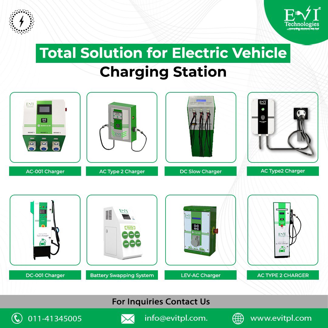 Complete solution for electric vehicles.
#evindia #technology #futureofwork #evitechnologies