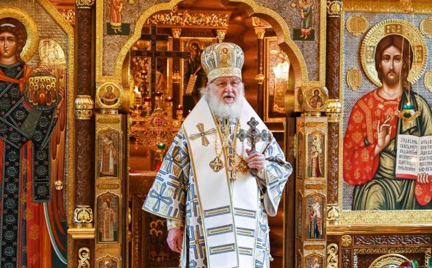 Pravmir_English's tweet photo. Patriarch Kirill: The Church Prays for the Fraternal Strife to End as Soon as Possible

The Patriarch noted that fraternal peoples should not be separated by an "impenetrable wall of hatred."
https://t.co/w0d8DvOoCO https://t.co/xQv1QHbLGE