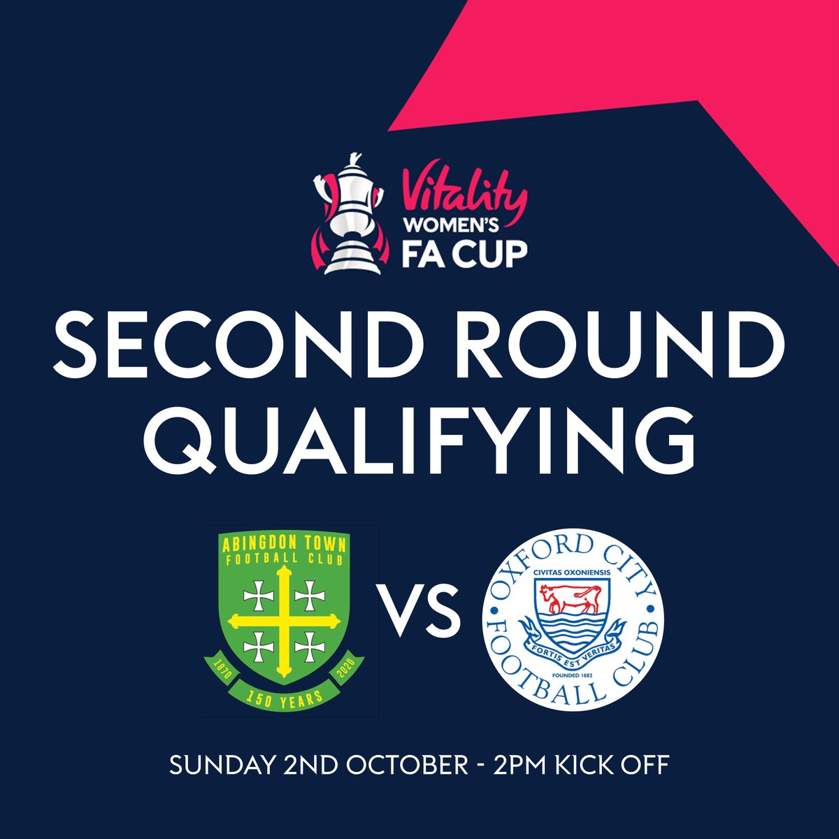 OxfordshireFA's tweet photo. WOMENS FA CUP I This Sunday @OfficialOCWFC kick off their @VitalityWFACup campaign away in Abingdon #letsgohoop #supportyourlocalclub π΅βͺοΈ https://t.co/Y8gDtdEW2Y