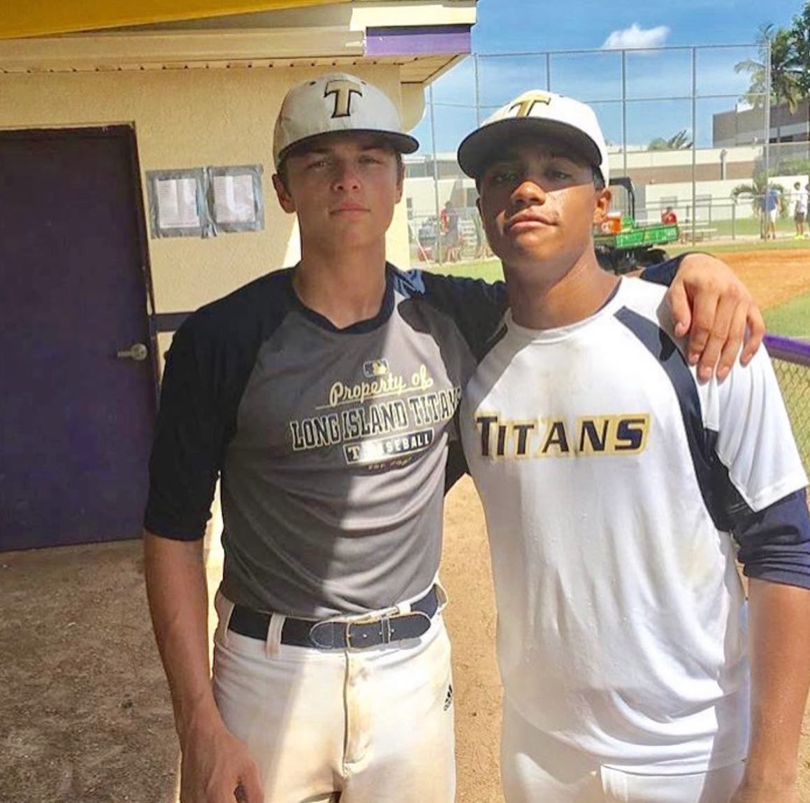 TitansBsb's tweet photo. BREAKING!!!!  Titan Lifer Logan O’Hoppe gets called up to the big leagues and will make his Major League Debut tonight! We are so proud! Logan put in so much hard work, he is a great role model for all of our players in the Titan program! You deserve it Logan! @axcessbaseball https://t.co/WqoVb4Abs3