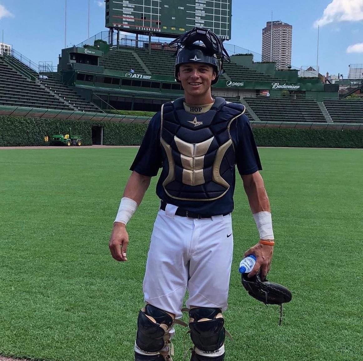 TitansBsb's tweet photo. BREAKING!!!!  Titan Lifer Logan O’Hoppe gets called up to the big leagues and will make his Major League Debut tonight! We are so proud! Logan put in so much hard work, he is a great role model for all of our players in the Titan program! You deserve it Logan! @axcessbaseball https://t.co/WqoVb4Abs3