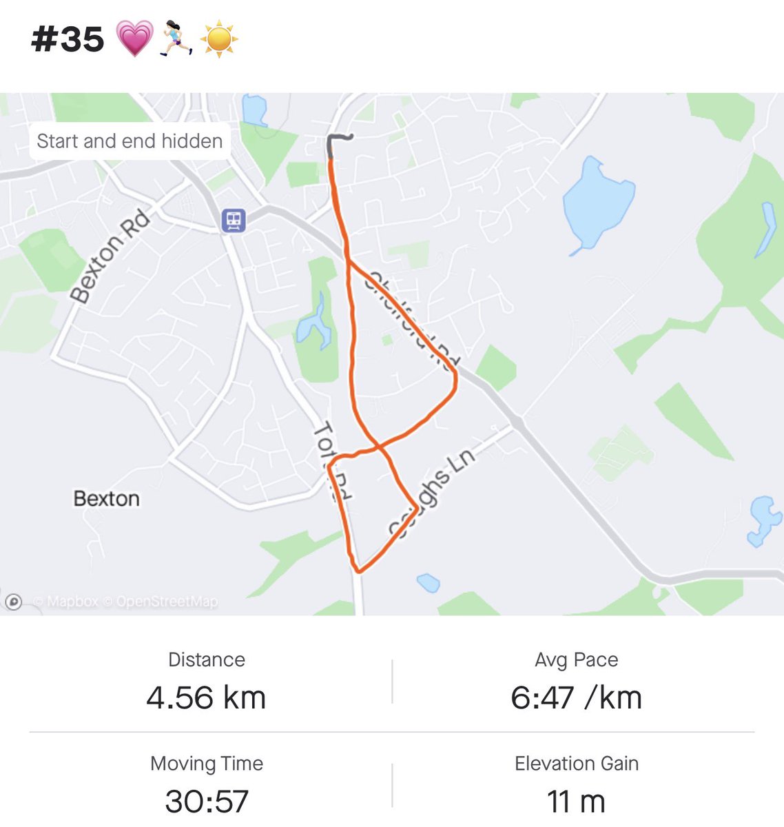 hol_mason's tweet photo. The legs are starting to tire, a slower one today 🐌 but we continue 🙌🏼 17.5km so far. Can I get to 25km 🤷🏻‍♀️💗 #OrganDonationWeek #Race4Recipients https://t.co/bB6EGeQNjr