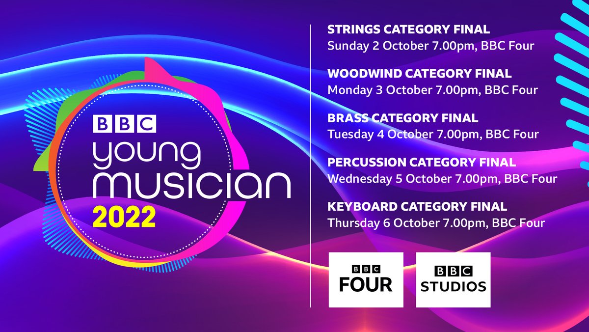 BBCYoungMus's tweet photo. 🆕 All next week - a musical feast for your eyes and ears!

The BBC Young Musician CATEGORY FINALS 2022

📺 Tune in from Sunday - Thursday, 7pm on BBC Four https://t.co/jHKfmFccAT