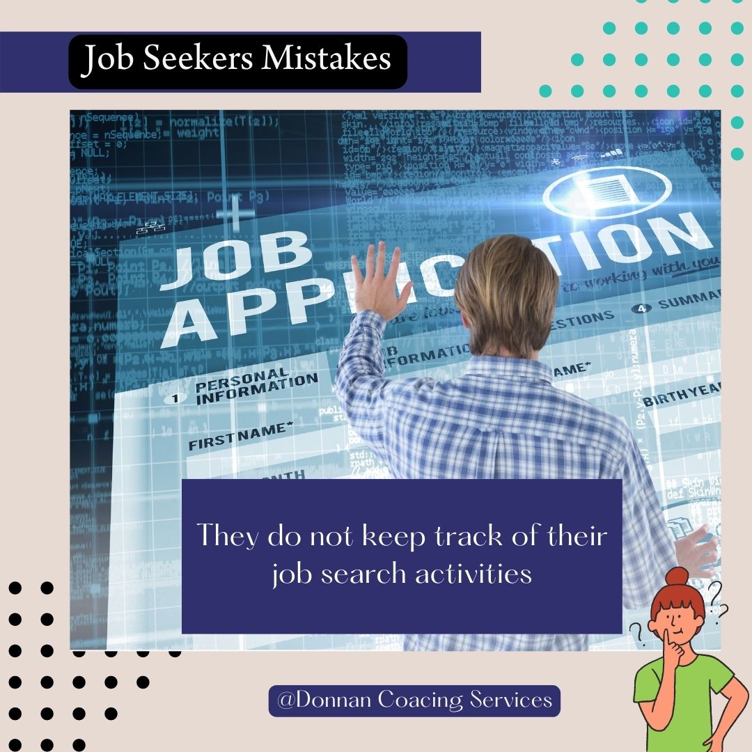 Donnancoach's tweet image. As a job seeker, it is vital to keep track of your job search activities. This will keep you organized and prepared. 

 #findjobs #jobhuntingadvice