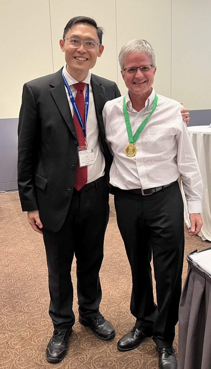 LukeTohHW's tweet photo. #SPIR2022 another great meeting of brilliant Paediatric IRs! Congratulations to Charles recognizing his lifetime achievements and contributions to Pediatric IR! “Family matters most” https://t.co/Biy0syHuAS