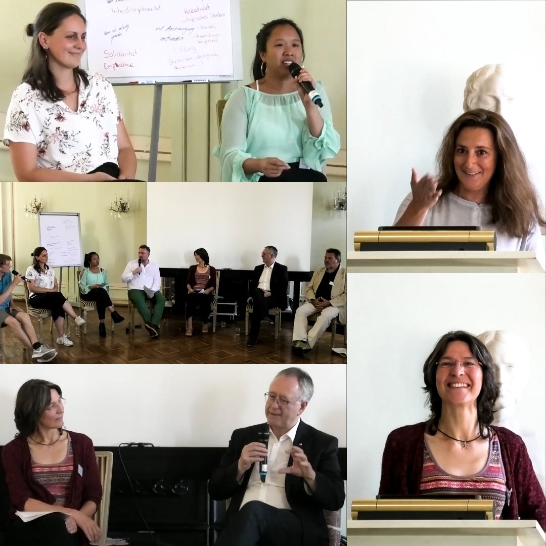 LFF-Flashback: 👇👇👇
Impressionen von unserer Abschluss-Tagung am 23. Juni 2022 im Festsaal @universitaetbonn stattfand. Unser Tagungsthema: "Herausforderung Klimawandel - wie wird Hochschule zukunftsfähig?". 💪
#learningforfuture #klimawandel