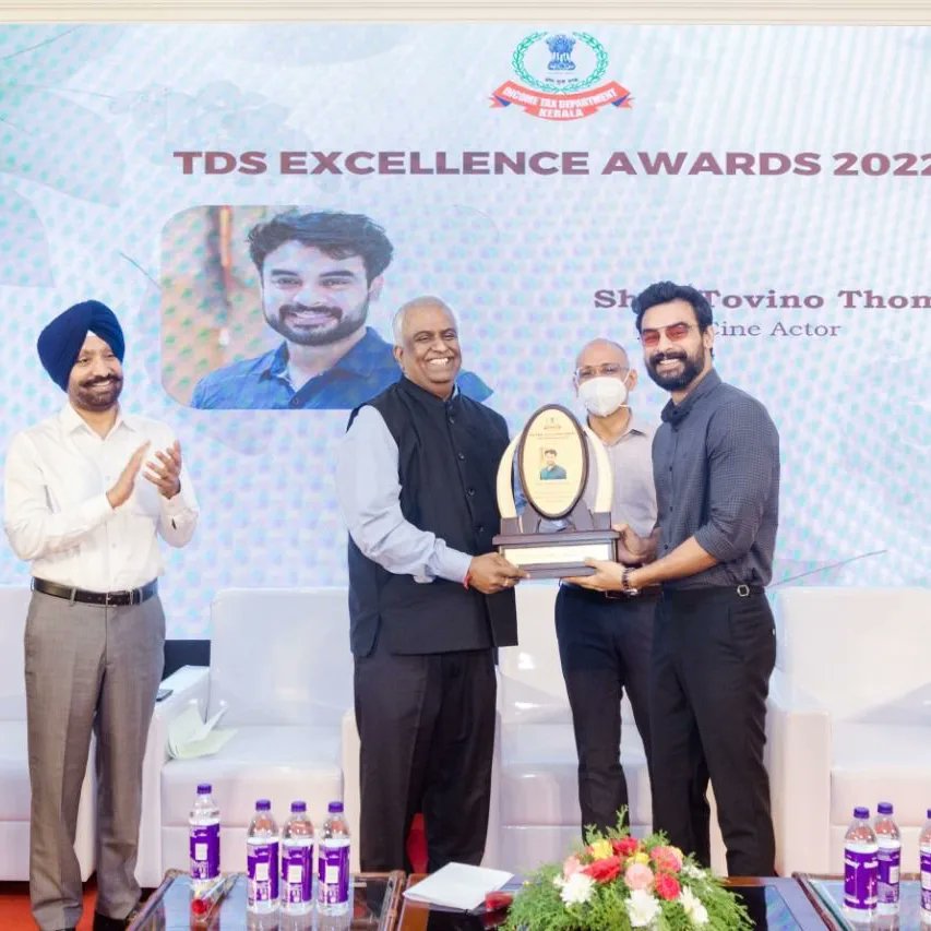 tfwai_official's tweet photo. #TovinoThomas Received Income Tax - TDS Excellence Award ❤️

IncomeTax Department Kerala
AzadiKaAmritMahotsav

@ttovino @IncomeTaxIndia https://t.co/nIB5ZqfsP3