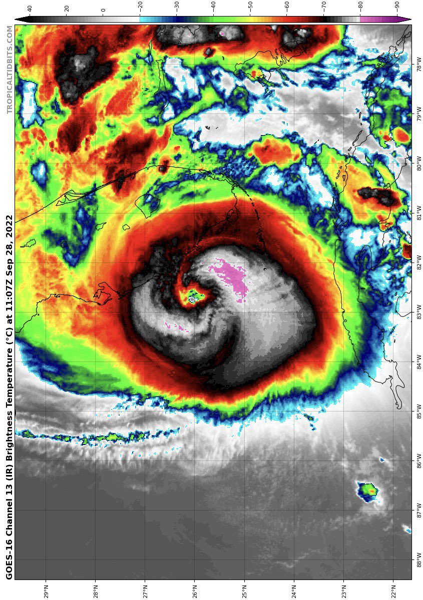 's tweet image. Why does Hurricane Ian look like an evil goofy? #disneyconspiracy #hurricaneian #goofy #hurricane #yaaaahoohoohoo