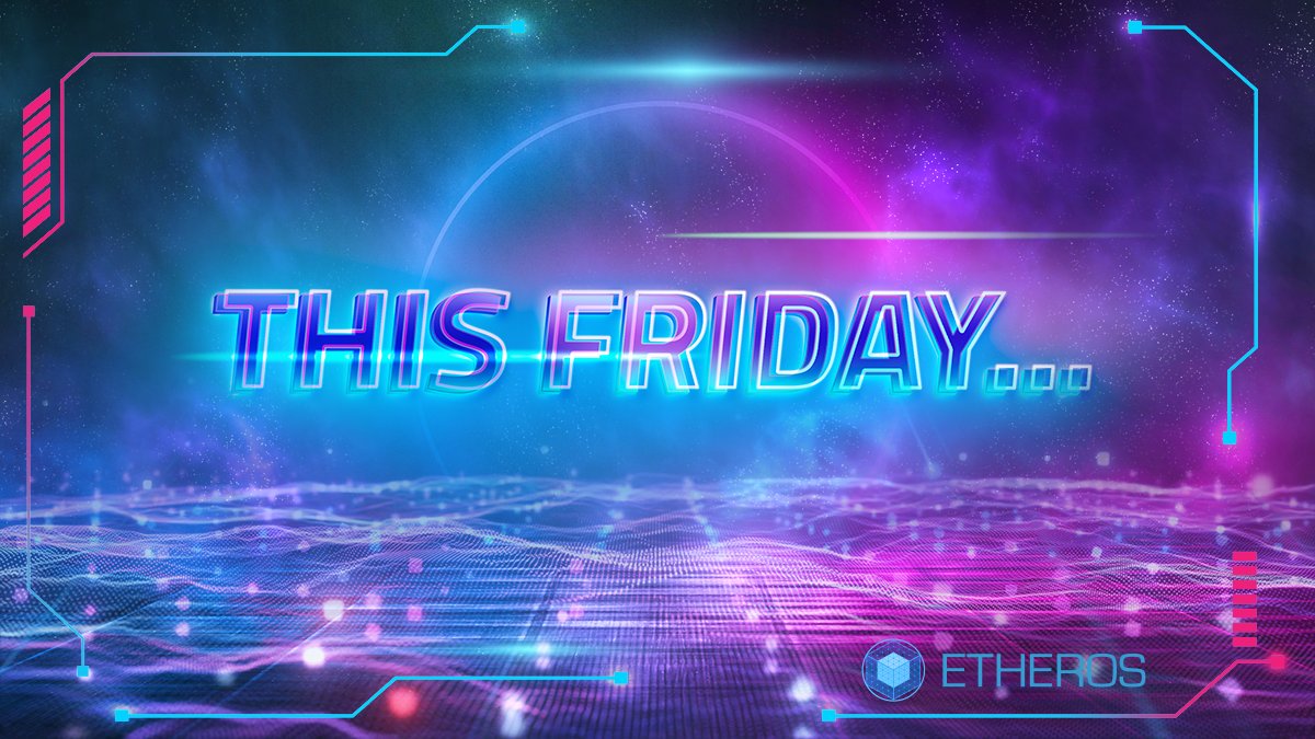 EtherosIo's tweet photo. ๐ โThis Fridayโ ๐
#Etheros #ETS ๐ https://t.co/xTX6Nmkm6Y