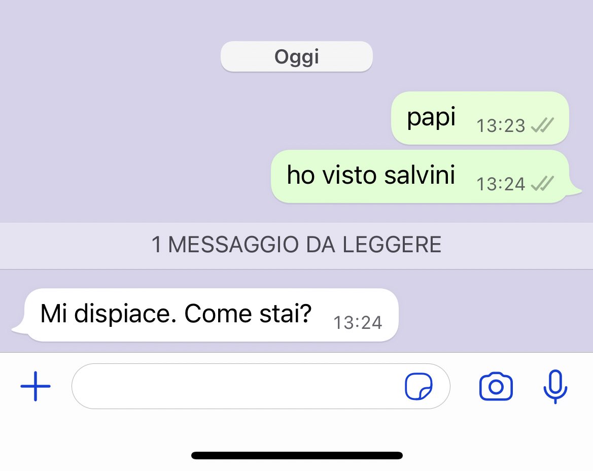 RAGA HO INCONTRATO SALVINI AL RISTORANTE LA RISPOSTA DI MIO PADRE 😭😭😭😭