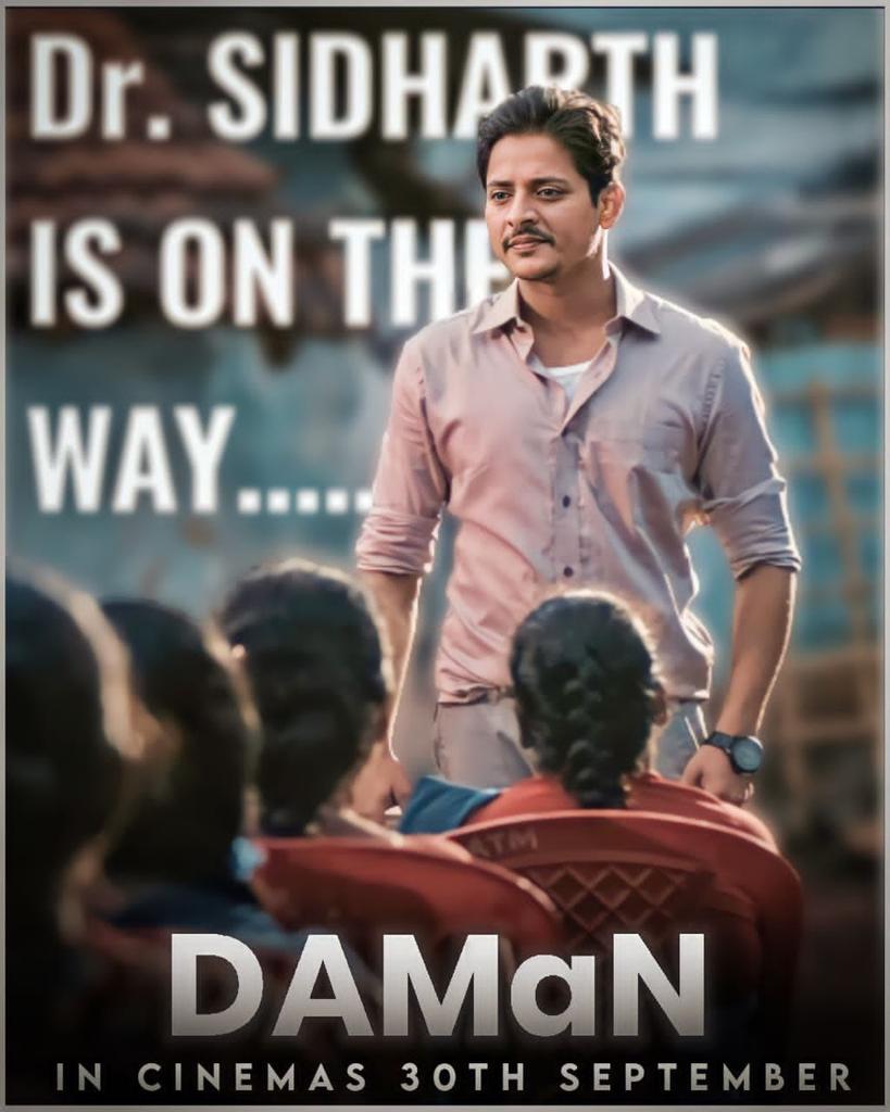 Shaansaichinmay's tweet photo. “DAMaN” IN CINEMAS THIS DUSSHERA 30TH SEPTEMBER 2022 || DR.SIDHARTH IS ON THE WAY.... ❤️ #supportdaman #odiamovie #odia #babushaanmohanty #babushaanfilmdaman #odiafilm #ollywoodbadshahbabushan #teambabushaan #daman https://t.co/vzdqRRJLhp