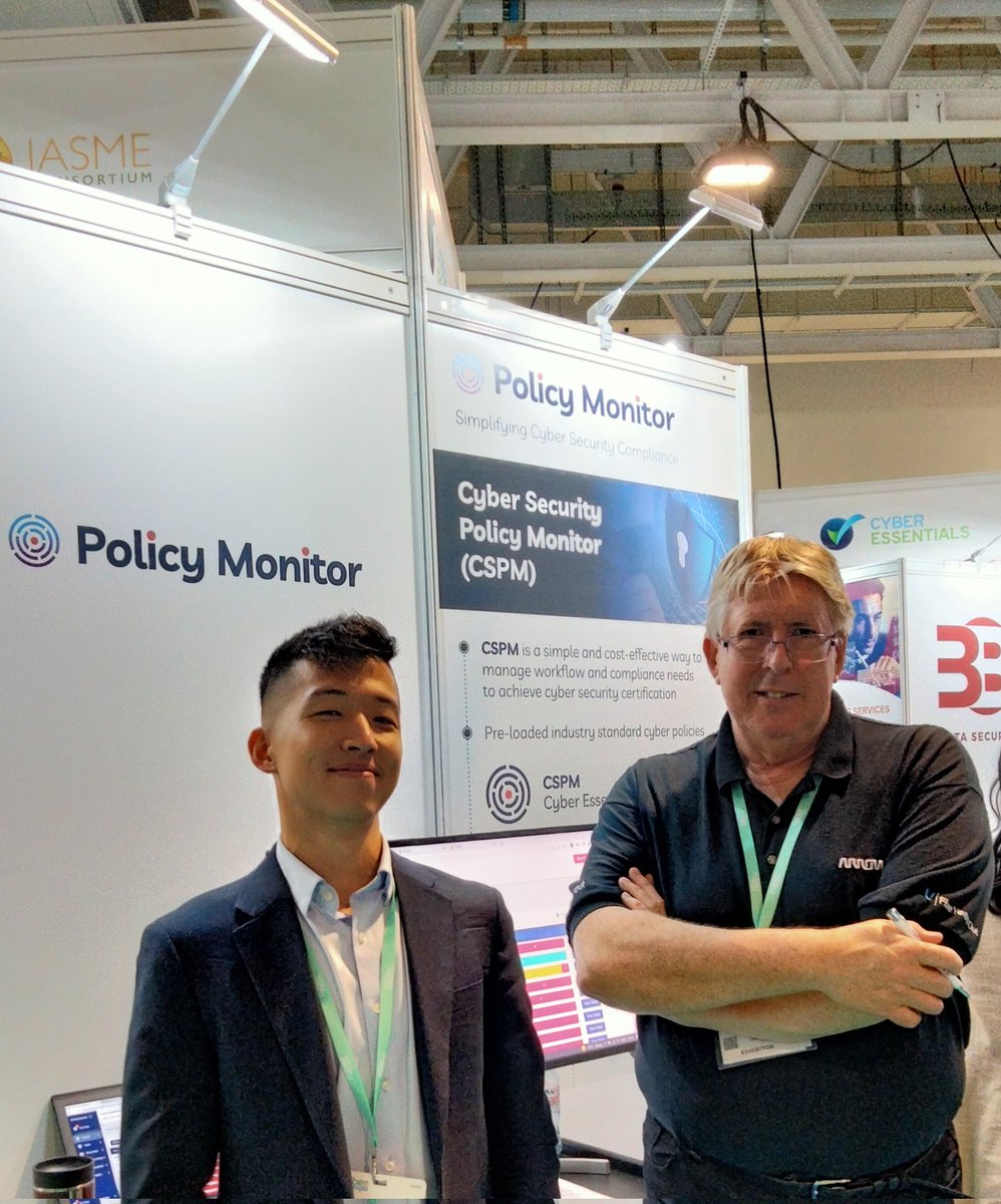 Day 2 of the  #ICE2022 International Security Expo, with #Arrow supporting #IBM business partner Policy Monitor on their stand. Arrow understands how  important good Security is - taking market-leading IBM cyber-solutions to market with our partners