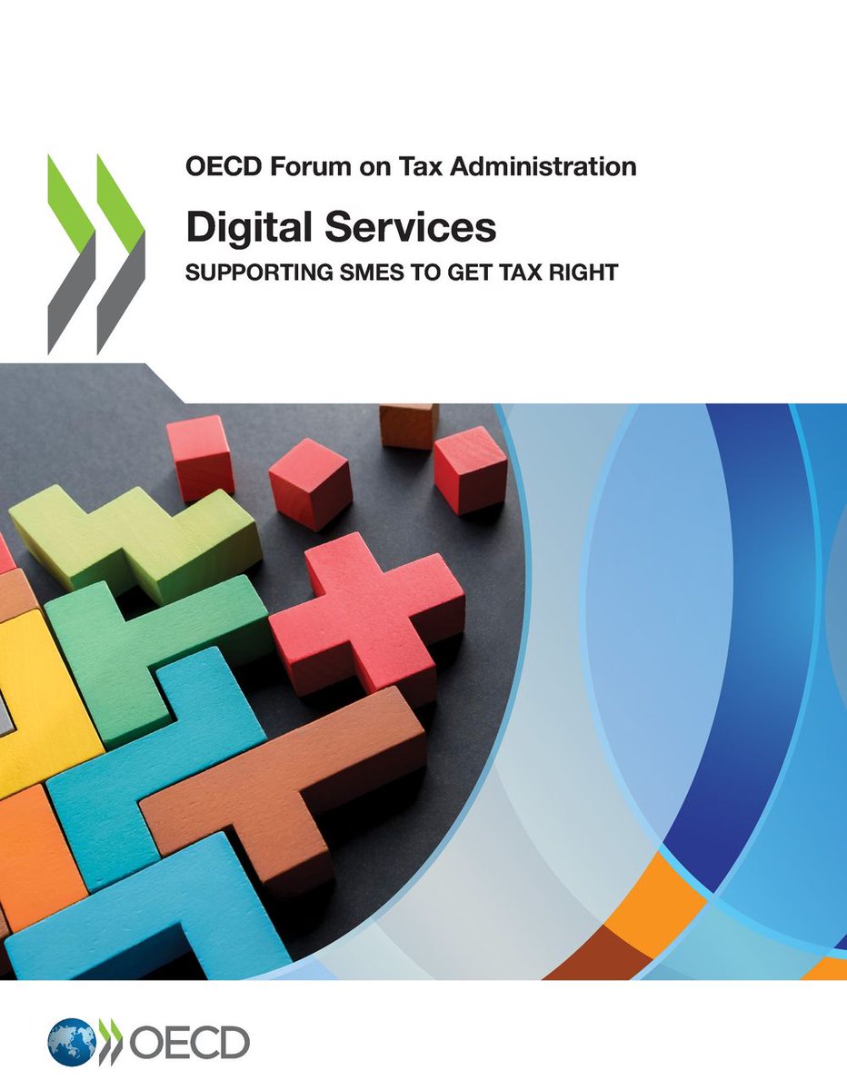 OECDtax's tweet photo. The Digital Services report looks at how #digital services can help SMEs comply with their #tax obligations, leading to reduced burdens and increased compliance rates.
📙➡️ https://t.co/qC8UANNrs2
#FTAplenary2022 #OECDFTA https://t.co/Sd5tu1TgcP