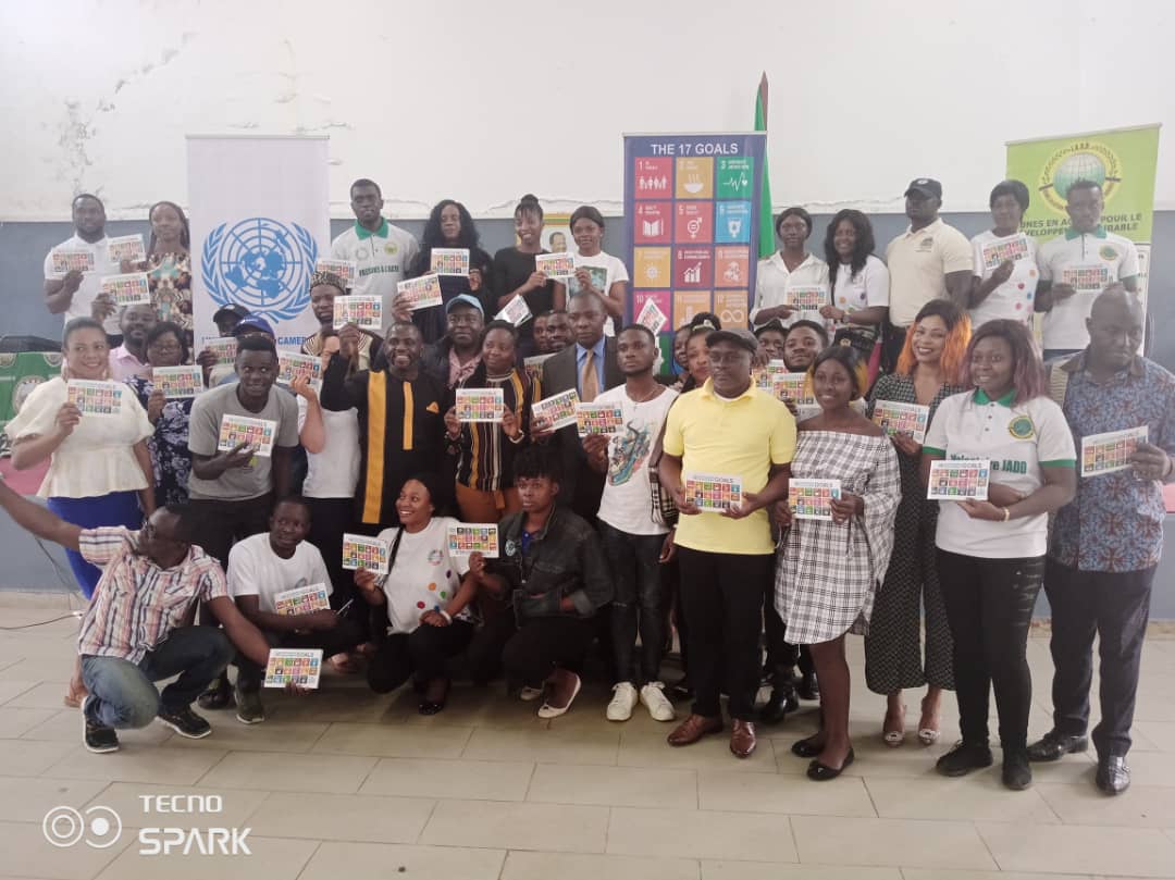 ong_jadd's tweet photo. @UN_Cameroon in partnership with @lesjadd have trained, Council personnel, Civil Society Organizations and Youth on #sustainabledevelopment during the #GlobalGoalsWeek in Buea.
CSOs leaders were given the opportunity to share their engagements.

#Acts4SDGs 
#SDGs
#Agenda2030 https://t.co/4xkmYRcvRg
