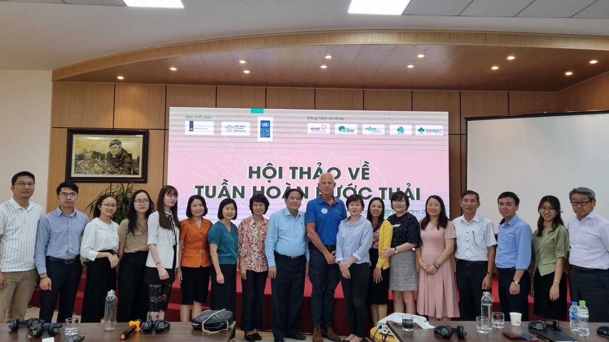 UNDP in Viet Nam (@undpvietnam) on Twitter photo 66% industrial zones have centralized #wastewater treatment stations but many of them are not in operation. <a href="/UNDPVietNam/">UNDP in Viet Nam</a>, <a href="/NLinVN/">NL in Vietnam</a>, <a href="/SaxionUAS/">Saxion University of Applied Sciences (inactive)</a>, Environmental Economic Policy Institute & 🇻🇳 #Circulareconomy Hub hold seminar on Circular Wastewater in Nam Cau Kien Industrial Park. 66% industrial zones have centralized #wastewater treatment stations but many of them are not in operation. <a href="/UNDPVietNam/">UNDP in Viet Nam</a>, <a href="/NLinVN/">NL in Vietnam</a>, <a href="/SaxionUAS/">Saxion University of Applied Sciences (inactive)</a>, Environmental Economic Policy Institute & 🇻🇳 #Circulareconomy Hub hold seminar on Circular Wastewater in Nam Cau Kien Industrial Park.