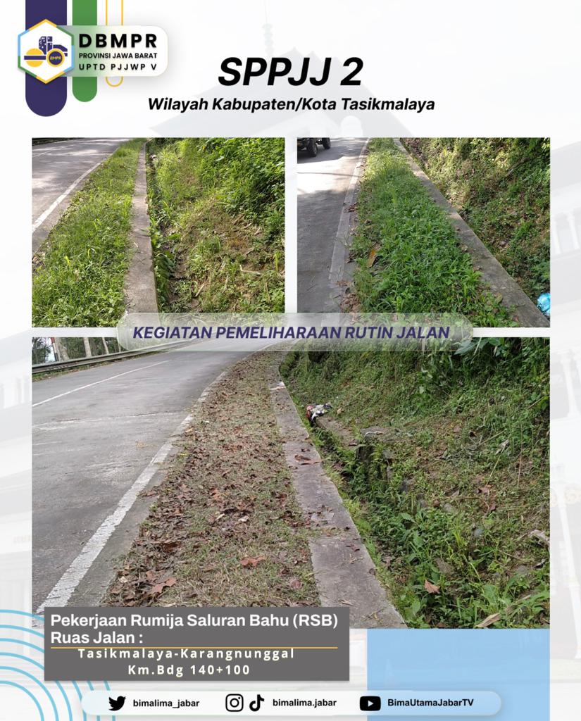 bimalima_jabar's tweet photo. Selamat Malam #Kawan5 👋
Berikut Pekerjaan Rumija Saluran Bahu Oleh SPPJJ 2 Kab./Kota Tasikmalaya.
@ridwankamil
#dbmprjuara https://t.co/VM36vmMqWv