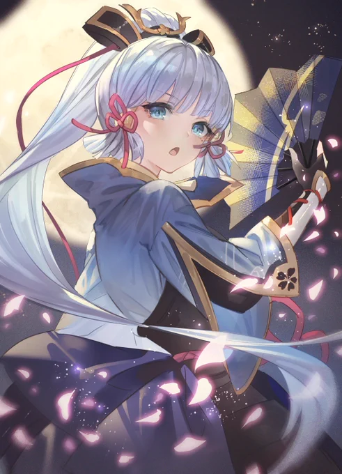 原神2周年、誕生日おめでとうございます#原神2周年  #神里綾華生誕祭2022 #神里綾華 