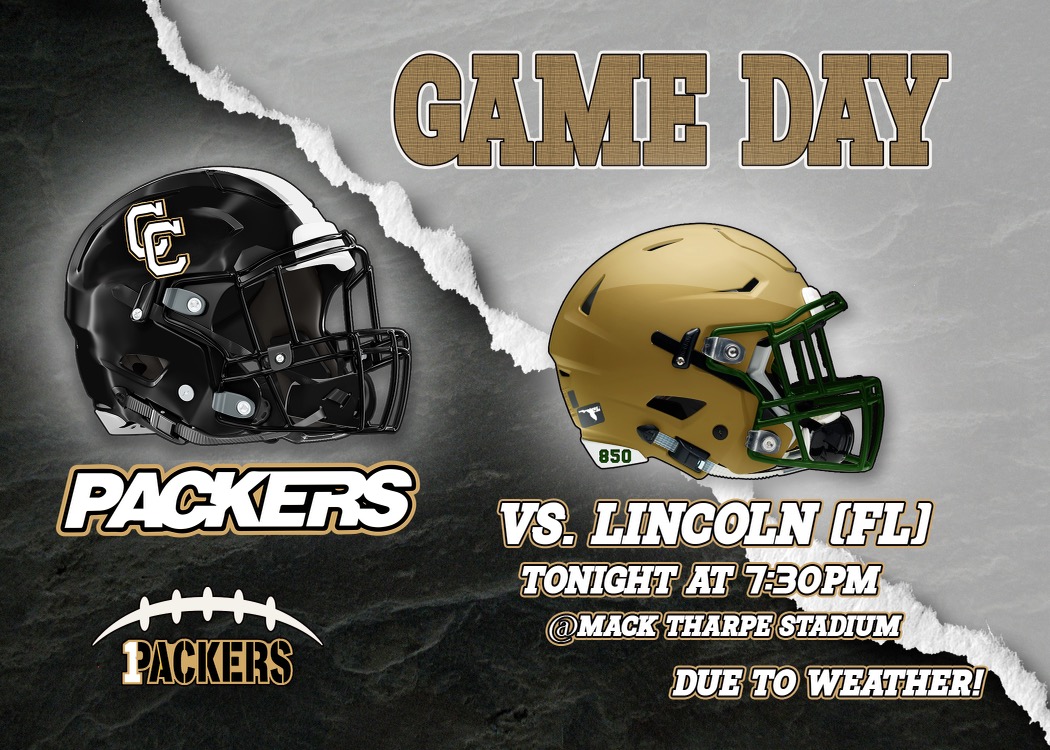 CCPackersFball's tweet photo. Get Up Packer Nation!!! It's Gameday in Moultrie!!! See you tonight @ 7:30 in the Hawg Pen for some Wednesday night #PACKTION !!! #GoPACK #TrampletheTrojans https://t.co/ErZnTzddxE