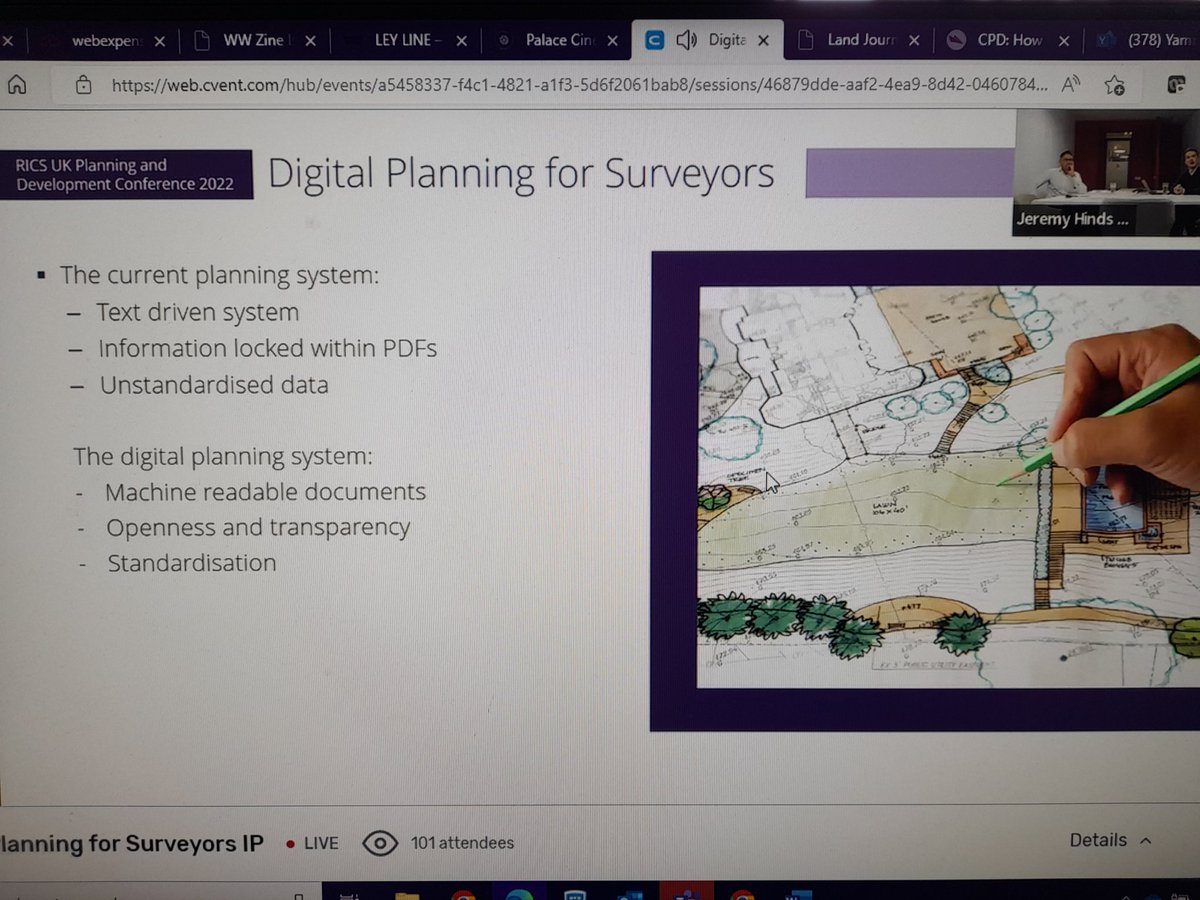 RICS P&amp;D annual conf, great session on digital planning with Jeremy Hinds <a href="/Savills/">Savills</a> - a big opportunity for synergy with geospatial <a href="/Geovation/">Geovation</a> strong mention of UPRN <a href="/OrdnanceSurvey/">Ordnance Survey</a> <a href="/GeospatialC/">Geospatial Commission</a> <a href="/RICSnews/">RICS</a> #ricsplanning <a href="/RTPIPlanners/">Royal Town Planning Institute</a>