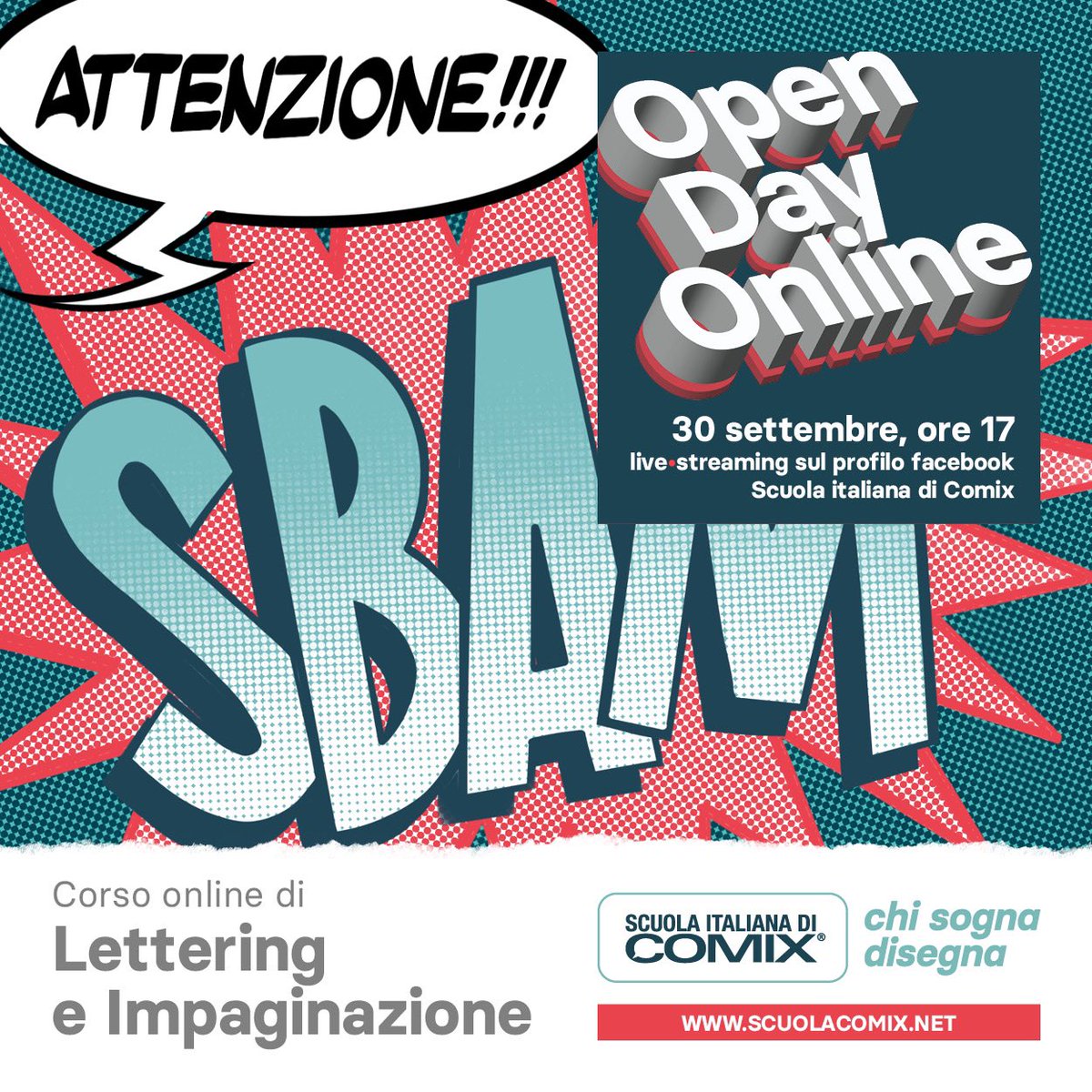 📌Le Storie disegnate non sono fatte solo di immagini e colori, ma anche di parole scritte e progettazione grafica.

🔥 Scopri il Corso in Lettering &amp; Impaginazione Online diretto da Maria Dalmotto.
Clicca su Parteciperò fb.me/e/2KmfASR2j