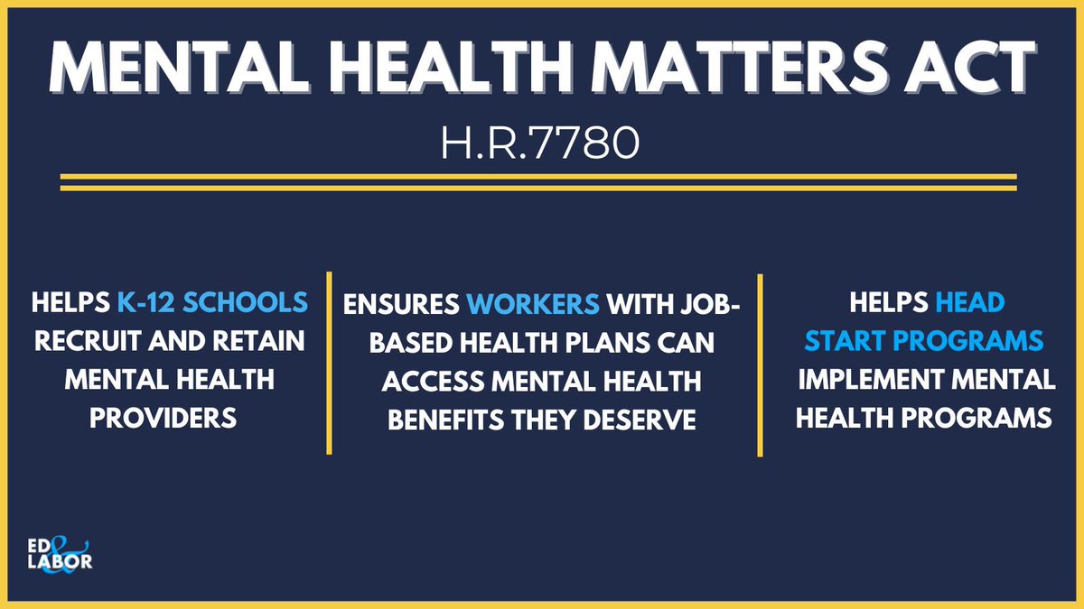 Mark DeSaulnier (@repdesaulnier) on Twitter photo Mental health is an issue that touches nearly every family. That’s why <a href="/HouseDemocrats/">House Democrats</a> will pass the #MentalHealthMatters Act, legislation I authored with <a href="/BobbyScott/">Rep. Bobby Scott</a> to ensure students, educators, & families can access the resources they need to live happy, healthy lives. Mental health is an issue that touches nearly every family. That’s why <a href="/HouseDemocrats/">House Democrats</a> will pass the #MentalHealthMatters Act, legislation I authored with <a href="/BobbyScott/">Rep. Bobby Scott</a> to ensure students, educators, & families can access the resources they need to live happy, healthy lives.