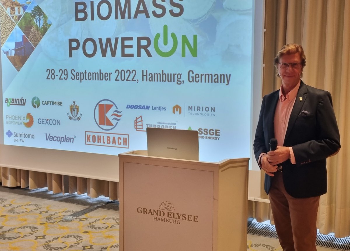 2021Biomass's tweet photo. After half day of fruitful discussions about markets and policies we are ready for insights from financing clean tech projects, carbon accounting and sustainability.

#biomasspoweron2022 #biomass #bioenergy https://t.co/h3A84kp5H3