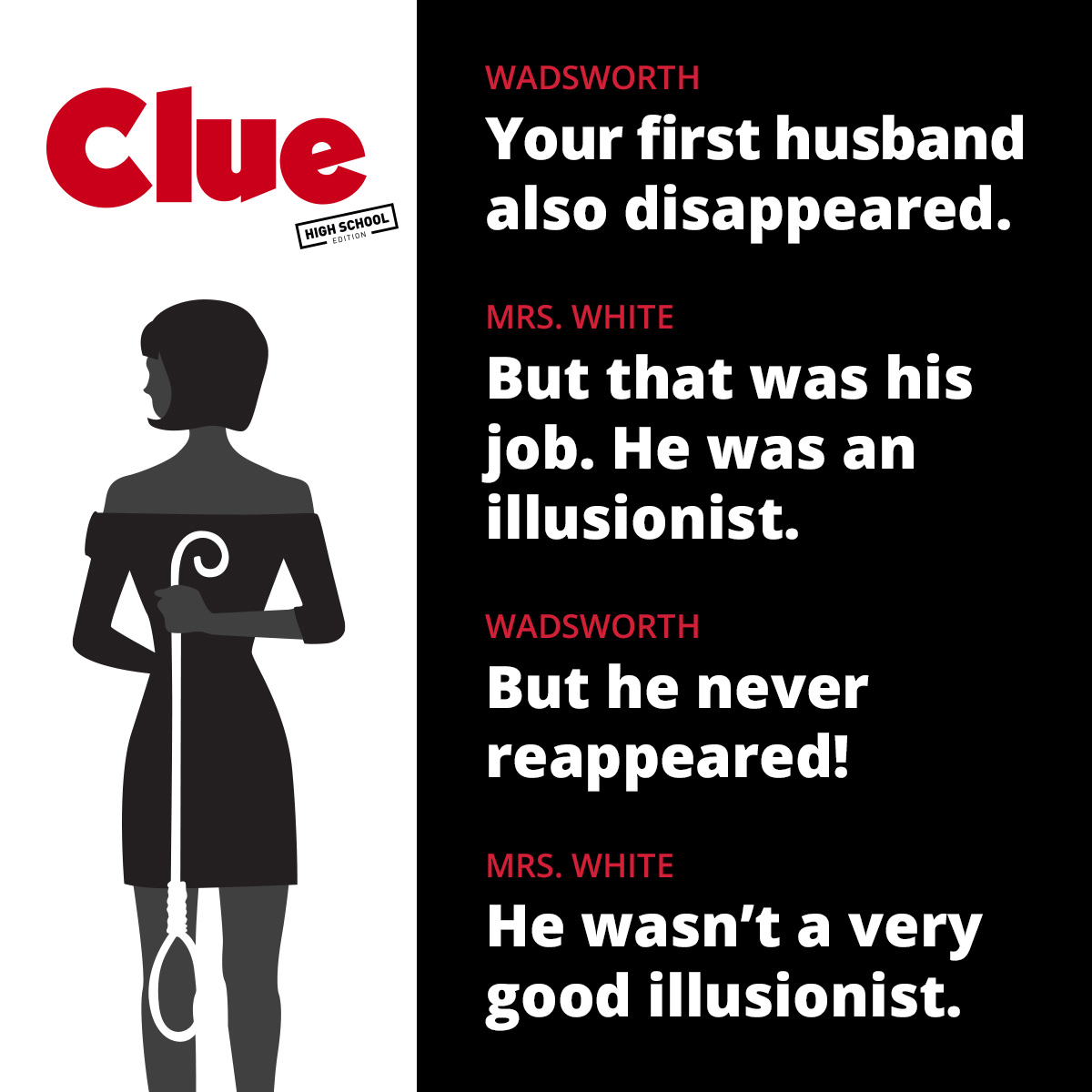 #clueonstage
#showquote