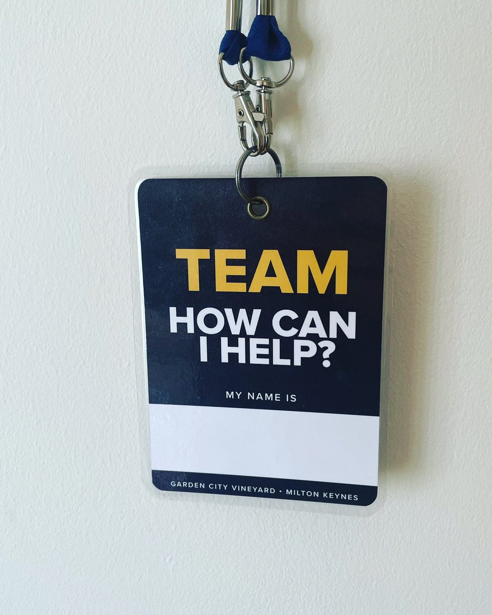 It’s our first Preview Service this Sunday and we have some swanky badges for those serving on team! 

See you there Sunday 10.30am MacIntyre Learning  Centre, MK8 9HP gcv.mk/sundays